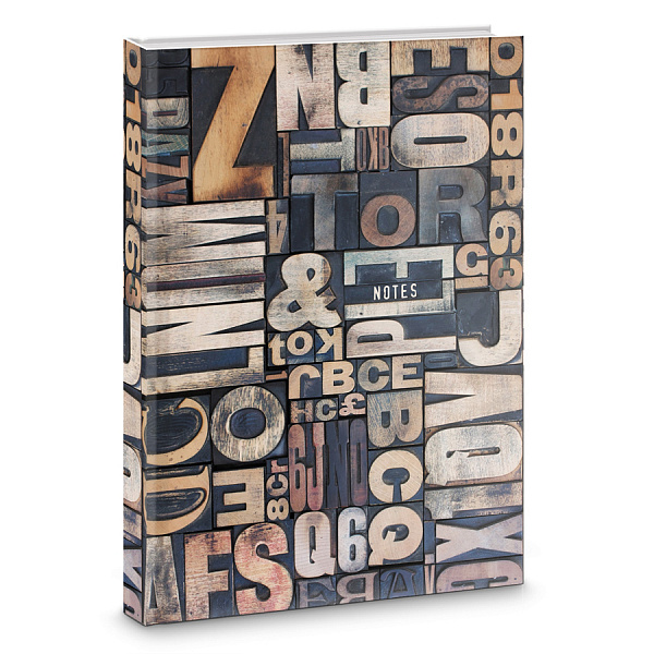 БЛОКНОТ-БИЗНЕС 80 Л, А4, КЛ, ЭКСМО. LETTERS, 7БЦ, ГЛЯНЦ. ЛАМ. /12/