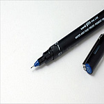 ЛИНЕР 0,1 ММ, UNI PIN01-200(S), СИНИЙ /12/