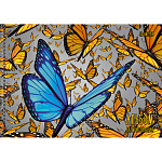 АЛЬБОМ Д/РИС. 40 Л, ЭКСМО. BUTTERFLY, МЕЛ. ОБЛ. ТВИН-ЛАК, ОФСЕТ, НА ГРЕБНЕ /10/40/