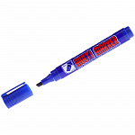 МАРКЕР ПЕРМ. CROWN MULTI MARKER CHISEL, 5ММ, СКОШЕННЫЙ, СИНИЙ /12/
