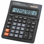 КАЛЬКУЛЯТОР 12 РАЗР. CITIZEN SDC-444S, НАСТОЛЬНЫЙ, ЧЕРНЫЙ /10/778798