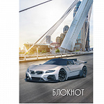 БЛОКНОТ 40 Л, А6, КЛ, MAZARI. КАРТ. ОБЛ. ОФСЕТ, НА СПИРАЛИ /50/