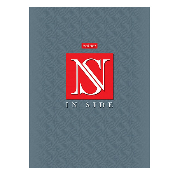 БЛОКНОТ 32 Л, А6, КЛ, ХАТБЕР. INSIDE, МЕЛ. БУМ. ЛАМ. НА СКОБЕ /120/