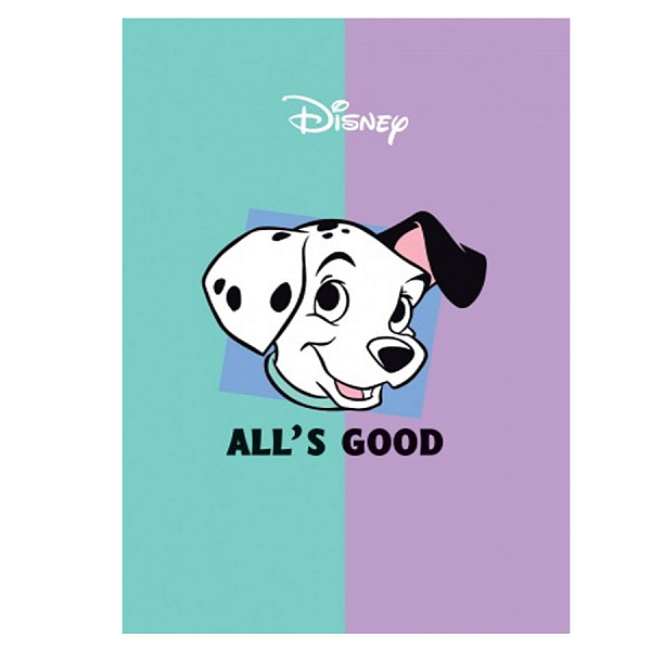 БЛОКНОТ 48 Л, А7, КЛ, ХАТБЕР. DISNEY. ДАЛМАТИНЦЫ, МЕЛ. БУМ. ЛАМ. СКЛЕЙКА /100/