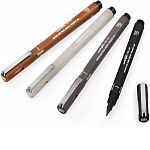 ЛИНЕР UNI PIN brush ( кисть)-200(S) сепиа /12/
