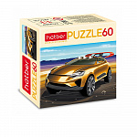 ИГРА ПАЗЛЫ ХАТБЕР. 60 ЭЛЕМЕНТОВ, А5, CROSS CAR, 165*230ММ /24/