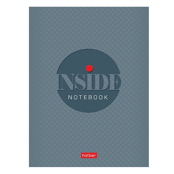БЛОКНОТ 32 Л, А6, КЛ, ХАТБЕР. INSIDE, МЕЛ. БУМ. ЛАМ. НА СКОБЕ /120/