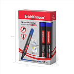 МАРКЕР ПЕРМ. ERICHKRAUSE P-170, 2,0 ММ, СИНИЙ /12/144/864/