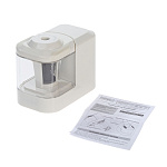 ТОЧИЛКА ЭЛЕКТРИЧЕСКАЯ ХАТБЕР MASTER, СПИРАЛЕВИДНОЕ ЛЕЗВИЕ, ПРОЗР. ПВХ-БОКС /12/