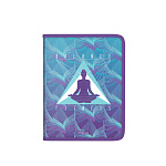 Папка для тетрадей на молнии пластиковая ErichKrause® Meditation, A4 (в пакете по 4 шт.)