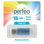 ФЛЭШ-ДИСК 16GB PERFEO E01, COLOR ECONOMY /