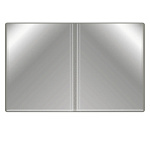 ПАПКА С ФАЙЛАМИ НА 100 КАРМАНОВ. БЮРОКРАТ, 0,8 ММ, ТОРЦ. КАРМАН, БУМ. ВСТАВКА, СЕРЫЙ /18/1508787/РФ