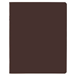 ТЕТРАДЬ 48 Л, А5, КЛ, ХАТБЕР. SOLOMATTE. КАШТАНОВЫЙ ШЕЛК, ЛАМ. SOFT-TOUCH, НА СКОБЕ /5/60/