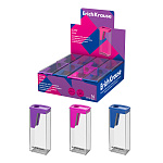 ТОЧИЛКА ПЛАСТ. ERICHKRAUSE CITY, VIVID, КОНТЕЙНЕР, АССОРТИ, ДИСПЛЕЙ /16/448/ РФ