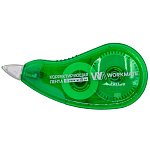 КОР. ЛЕНТА 5 ММ*08 М WORKMATE, КОРПУС ПРОЗР. ЗЕЛЕНЫЙ /24/576/