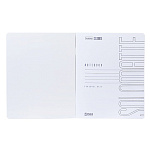 ТЕТРАДЬ 48 Л, А5, КЛ, ХАТБЕР. SOLOMATTE. АКВАМАРИН, ЛАМ. SOFT-TOUCH, НА СКОБЕ /5/60/