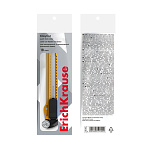 НОЖ КАНЦЕЛЯРСКИЙ 18.0 ММ. ERICHKRAUSE STANDARD, АССОРТИ, ПОЛИБЕГ /12/720/