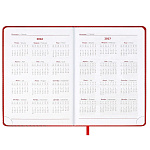 ЕЖЕДНЕВНИК 2026 ГОД, А5, 176 Л, ESCALADA. САРИФ КРАСНЫЙ, К/З, ТВ. ПЕРЕП. ПОРОЛОН /15/30/