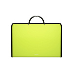 Папка на молнии пластиковая ErichKrause Matt Neon, с ручками, A4, ассорти (в пакете по 4 шт.)