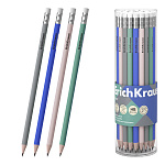 КАРАНДАШ Ч/Г ERICHKRAUSE МОРСКОЙ ШТОРМ, HB, КРУГЛЫЙ, С ЛАСТИКОМ, АССОРТИ, ТУБУС /42/252/2016/