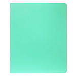 ТЕТРАДЬ 48 Л, А5, КЛ, ХАТБЕР. SOLOMATTE. АКВАМАРИН, ЛАМ. SOFT-TOUCH, НА СКОБЕ /5/60/