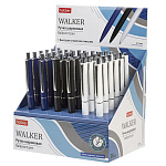РУЧКА ШАР. АВТ. ХАТБЕР WALKER CLASSIC, 0,7 ММ, СИНИЙ, КАРТ. ДИСПЛЕЙ-ВИТРИНА /36/