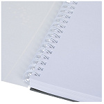 БЛОКНОТ-СКЕТЧБУК 80 Л, А5, ХАТБЕР. PREMIUM. ВОРОНАЯ ГРАЦИЯ, ТВ. ПОДЛОЖКА, НА ГРЕБНЕ /2/20/