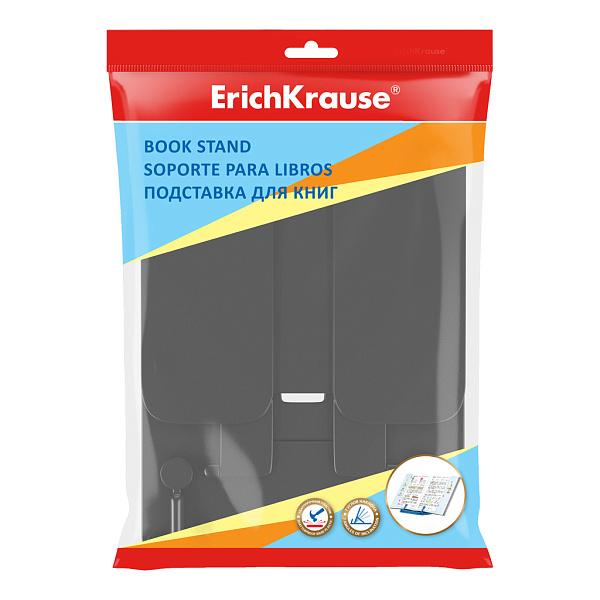 ПОДСТАВКА ДЛЯ КНИГ ERICHKRAUSE, ЧЕРНЫЙ /8/ РФ