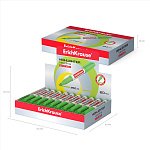 Текстмаркер ErichKrause Visioline V-11 Mini Neon, цвет чернил зеленый (в коробке-дисплее 20 шт.)