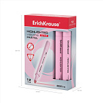 МАРКЕР ТЕКСТ. ERICHKRAUSE VISIOLINE V-17 PASTEL, РОЗОВЫЙ /12/144/864/