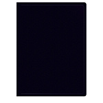 ПАПКА С ФАЙЛАМИ НА 20 КАРМАНОВ. SILWERHOF ЭКО, 0,5 ММ, ЧЕРНЫЙ /40/2063001/РФ