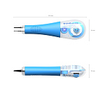 КОР. ЛЕНТА 4.2 ММ*08 М ERICHKRAUSE TECHNO WHITE, БЛИСТЕР /12/360/