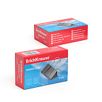 ЗАЖИМ Д/БУМАГ 51 ММ/12 ШТ ERICHKRAUSE, ЧЕРНЫЙ /50/