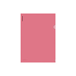 УГОЛОК А4. ПЛАСТ. ERICHKRAUSE GLOSSY CLASSIC, 0,16 ММ, КРАСНЫЙ /12/300/ РФ