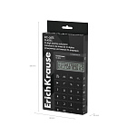 КАЛЬКУЛЯТОР 12 РАЗР. ERICHKRAUSE DC-2675 CLASSIC, НАСТОЛЬНЫЙ, ЧЕРНЫЙ /40/80/