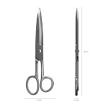 НОЖНИЦЫ 16 СМ. ERICHКRAUSE FERRO, БЛИСТЕР /12/240/