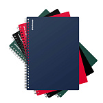 ТЕТРАДЬ 60 Л, А5, КЛ. ERICHKRAUSE КЛАССИКА, ПЛАСТ. ОБЛ. АССОРТИ, НА СПИРАЛИ /4/56/ РФ