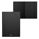 ПАПКА НА РЕЗИНКАХ ПЛАСТ, A4, ERICHKRAUSE MATT CLASSIC, 0,4 ММ, ЧЕРНЫЙ /4/96/ РФ