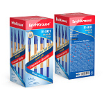 Ручка шариковая автоматическая ErichKrause R-301 Matic&Grip Amber 0.7, цвет чернил синий (в коробке по 50 шт.)