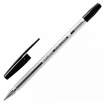 РУЧКА ШАР. BRAUBERG M-500 CLASSIC, 0,7 ММ, КОРПУС ПРОЗР. ЧЕРНЫЙ /