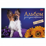 АЛЬБОМ Д/РИС. 48 Л. А4, ХАТБЕР. НАШИ ПЕСИКИ, НА СКОБЕ /6/30/