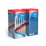 РУЧКА ШАР. ERICHKRAUSE R-301 GRIP AMBER, СИНИЙ /50/400/