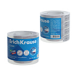 КЛЕЙКАЯ ЛЕНТА 12 ММ*33 М. ERICHKRAUSE CLEAR, ПРОЗРАЧНАЯ,  4ШТ/УПАК /90/180/
