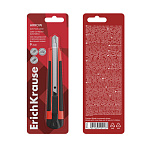 НОЖ КАНЦЕЛЯРСКИЙ 0.9 СМ. ERICHKRAUSE ARROW, КРАСНЫЙ, БЛИСТЕР /24/192/