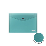 КОНВЕРТ ПЛАСТ. НА КНОПКЕ, B5, ERICHKRAUSE СИЯНИЕ, 0,18 ММ, ПОЛУПРОЗР. АССОРТИ /12/576/