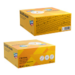 Клейкая лента ErichKrause Crystal, повышенной прозрачности, 18ммх33м (в дисплее по 36 шт.)