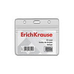 БЕЙДЖ ГОРИЗОНТАЛЬНЫЙ 95*58ММ, ERICHKRAUSE, ПРОЗР. ЛЕНТА АССОРТИ, ПАКЕТ /50/600/