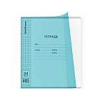 ТЕТРАДЬ 24 Л, КЛ. ERICHKRAUSE КЛАССИКА COVERPRO МАТОВЫЙ МЕЧТА, ПЛАСТ. ОБЛ. НА СКОБЕ, МИКС /10/160/