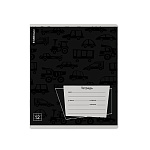 ТЕТРАДЬ 12 Л, КЛ. ERICHKRAUSE BLACK PATTERN, ВЫБ. УФ-ЛАК, MIX-PACK /10/280/ РФ