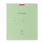 ТЕТРАДЬ 12 Л, УЗК. ЛИН. ERICHKRAUSE КЛАССИКА ЗЕЛЕНАЯ /10/280/ РФ
